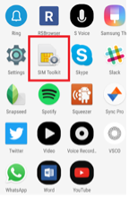 android homescreen simtoolkit