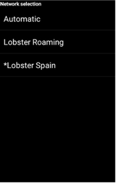 lobster android simtoolkit network selection